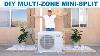 Diy Multi Zone Ductless Mini Split Ac U0026 Heating System Mr Cool Install 2021