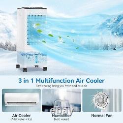 Evaporative Air Cooler, 3-IN-1 Portable Air Conditioner Humidifier Cooling Fan