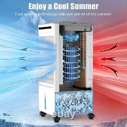 Evaporative Air Cooler, 4-IN-1 Portable Air Conditioner 5L Space Cooler