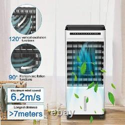 Evaporative Air Cooler 5L, 4 in 1 Large Mobile Portable Air Conditioner Unit FAN