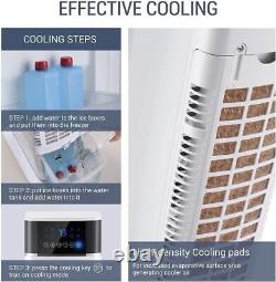 Evaporative Coolers for Home, 80W Air Cooler 4-IN-1 Tower Fan NEW 36E700FD