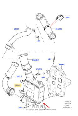 Genuine Used Range Rover Evoque Engine Charge Air Cooler Lr139043/gj32-9l440-ae