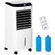 HOMCOM Portable Air Cooler, Evaporative Anion Ice Cooling Fan Humidifier Unit