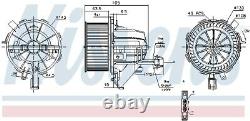 Interior Blower Module Unit For Audi A5 8t3 Cfsa Cglc Clab Cduc Ckvb Ckvc Caka
