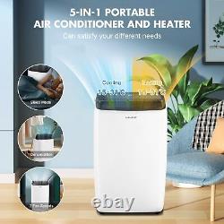 LEXENT Portable Air Conditioner 14000 BTU Air Cooler, Heating, Dehumidifier