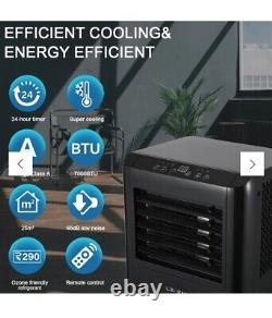 LEXENT Portable Air Conditioner 7000BTU Air Cooler, Heating, Dehumidifier