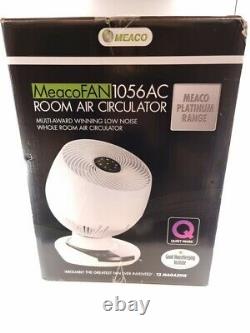 MEACO MeacoFan 1056 Air Circulator Portable 12 Desk Fan Air Cooler White