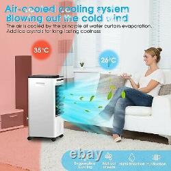Mobile Air Conditioner 5L, 4-in-1 Portable Air cooler/Fan/Humidifier/Air Purifie
