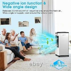 Mobile Air Conditioner 5L, 4-in-1 Portable Air cooler/Fan/Humidifier/Air Purifie