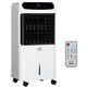 Mobile Air Cooler 12L Evaporative Ice Fan Humidifier 3 Speed Timer Remote HOMCOM