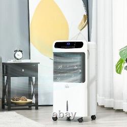 Mobile Air Cooler Evaporative Ice Cooling Fan Humidifier Unit