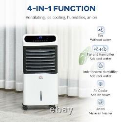 Mobile Air Cooler Evaporative Ice Cooling Fan Humidifier Unit