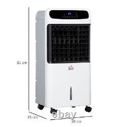 Mobile Air Cooler Evaporative Ice Cooling Fan Humidifier Unit