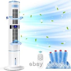 Mobile air Conditioner 4 in 1 Tower Fan Purifier Humidifier Cooler Aptorlty