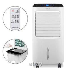 Monzana Air Cooler Humidifier 4in1 Remote Control 10L Timer Ioniser Conditioner