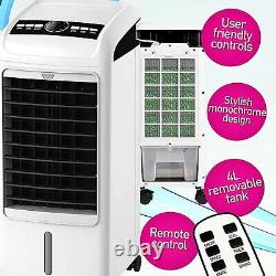 Mylek Air Cooler Evaporative Portable Fan Anion Ice Cooling Mobile Humidifier