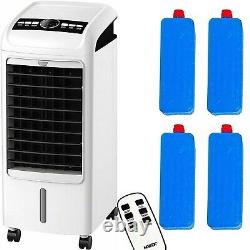 Mylek Evaporative Air Cooler Remote Control Portable Fan Ice Cooling Mobile 4L