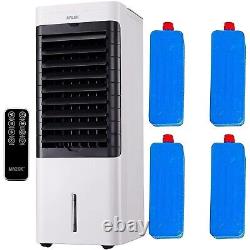 Mylek Portable Air Cooler Evaporative Fan Ice Cooling 6L Tank Anion Remote