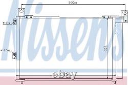 Nissens Condenser, AC air conditioning 940143 Replaces 1356049,3M35 19710 CA