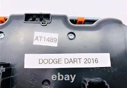 OEM 13-16 Dodge Dart Temperature AC Climate Control Unit Traction Hazard Switch