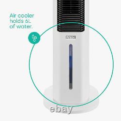 Oscillating Tower Fan With Remote Control 46 Timer 60w Air Cooling Fan 3 Speeds