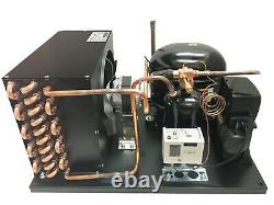 Outdoor Condensing Unit, 7/8 HP, High Temp, R404a, 115V (Embraco NT6222GKV1)