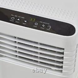 Pifco 3-in-1 9000BTU Portable Air Conditioner Cooler Fan Dehumidifier LED Touch