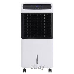 Portable 12L Air Cooler Evaporative Oscillating Unit Ice Fan With Remote Swing AC