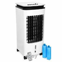 Portable 4L Air Cooler Evaporative Oscillating Unit Ice Fan With Remote Swing AC