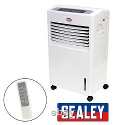 Portable 8L 70W Air Cooler Unit & Remote Control Flow Swing Conditioning Fan