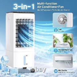 Portable Air Conditioner 3 in 1 Evaporative Air Cooler 3 Speeds Modes Cooling