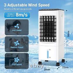 Portable Air Conditioner 3 in 1 Evaporative Air Cooler 3 Speeds Modes Cooling