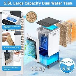 Portable Air Conditioner 3 in 1 Evaporative Air Cooler 3 Speeds Modes Cooling