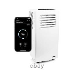 Portable Air Conditioner Smart White Cooler Dehumidifier Indoor Timer Remote