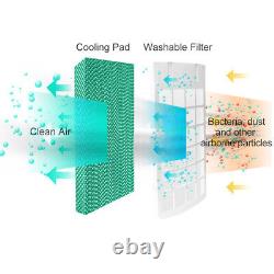 Portable Air Conditioner Unit 12L Evaporative Air Cooler Fan/Humidifier/Purifier