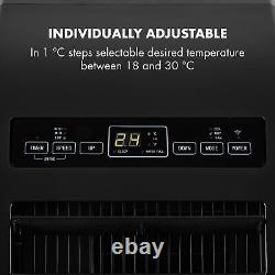 Portable Air Conditioner Unit Portable Air Cooler Fan Remote 10000 BTU App Black