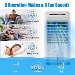 Portable Air Cooler 3-in-1 withFan & Humidifier 15H Timer Remote Control