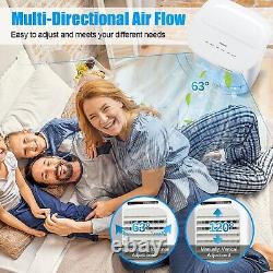 Portable Air Cooler 3-in-1 withFan & Humidifier 15H Timer Remote Control