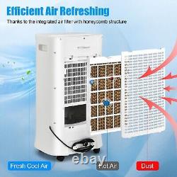 Portable Air Cooler 3-in-1 withFan & Humidifier 15H Timer Remote Control