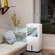 Portable Air Cooler Cooling Fan Air Conditioner with Water Tank Humidifier White
