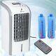 Portable Air Cooler Fan with Remote Control Digital Oscillating Humidifier Fan