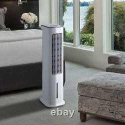 Portable Air Cooler Fan with Remote Control Ice Cold Cooling Conditioner Unit UK
