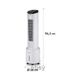 Portable Air Cooler Humidifier Conditioning Fan Ice Box Chiller Remote 45W White