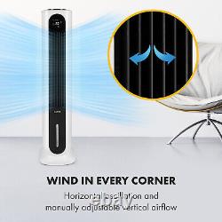 Portable Air Cooler Humidifier Conditioning Fan Purifier Chiller Remote 7 L 85 W