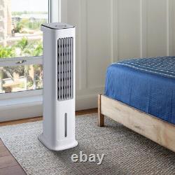 Portable Air Cooler Humidifier Evaporative Cool Fan Remote Ice Box Cooling Swing