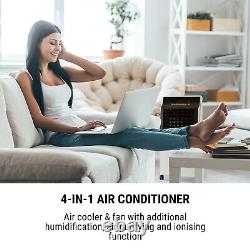Portable Air Cooler Humidifier Portable Air Conditioner Air Purifier Fan 8L