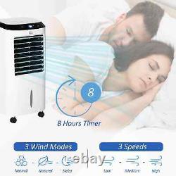 Portable Air Cooler Ice Cooling Fan Water Conditioner 3 Speed Home Bedroom Cool