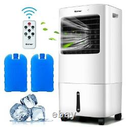 Portable Evaporative Air Conditioner Unit Water Ice Cooler Fan Humidifier Remote