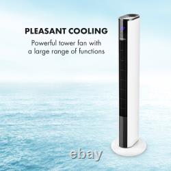 Portable air cooler fan tower Oscillation Remote cooling room 50W Home Office