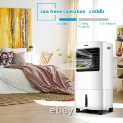 Premium 3-in-1 Evaporative Air Cooler & Humidifier With Remote Control White